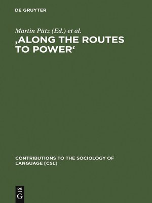 cover image of 'Along the Routes to Power'